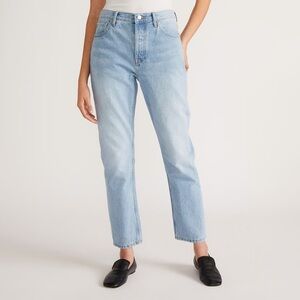 Everlane 90s Cheeky Jean Crop Size 27 Light Wash